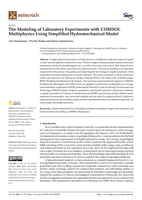 The Modeling of Laboratory Experiments with COMSOL Multiphysics Using Simplified Hydromechanical Model