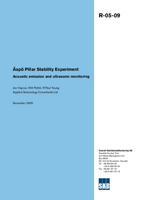 Äspö Pillar Stability Experiment. Acoustic emission and ultrasonic monitoring