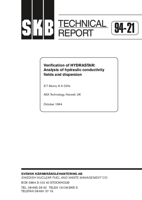 Verification of HYDRASTAR: Analysis of hydraulic conductivity fields and dispersion