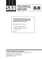 A thermodynamic data base for Tc to calculate equilibrium solubilities at temperatures up to 300ºC