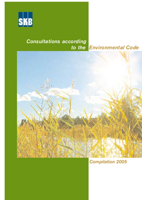 Consultations according to the Environmental Code. Compilation 2005