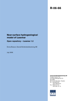 Near-surface hydrogeological model of Laxemar. Open repository - Laxemar 1.2