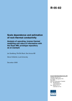 Scale dependence and estimation of rock thermal conductivity. Analysis of upscaling, inverse thermal modelling and value of information with the Äspö HRL prototype repository as an example