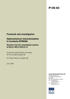 Hydrochemical characterisation in borehole KFM08A. Results from the investigated section at 683.5-690.6 (690.8) m. Forsmark site investigation