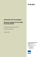 Boremap mapping of core drilled boreholes KLX05. Oskarshamn site investigation