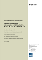 Geological single-hole interpretation of KLX04, HLX21, HLX22, HLX23, HLX24 and HLX25. Oskarshamn site investigation