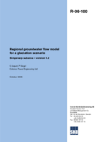 Regional groundwater flow model for a glaciation scenario. Simpevarp subarea - version 1.2