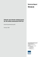 Climate and climate-related issues for the safety assessment SR-Can