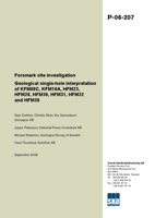 Forsmark site investigation. Geological single-hole interpretation of KFM08C, KFM10A, HFM23, HFM28, HFM30, HFM31, HFM32 and HFM38