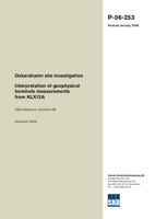 Interpretation of geophysical borehole measurements from KLX12A. Oskarshamn site investigation. Revised January 2008