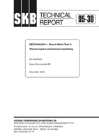 DECOVALEX I - Bench-Mark Test 3: Thermo-hydro-mechanical modelling