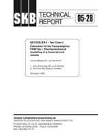 DECOVALEX I - Test Case 2: Calculation of the Fanay-Aug¿res THM Test - Thermomechanical modelling of a fractured rock volume