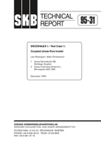 DECOVALEX I - Test Case 1: Coupled stress-flow model