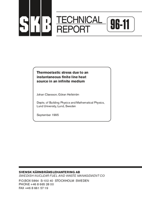 Thermoelastic stress due to an instantaneous finite line heat source in an infinite medium