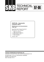 Äspö HRL - Geoscientific evaluation 1997/5. Models based on site characterization 1986-1995