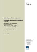 Complete chemical characterisation in KLX03. Results from four investigated borehole sektions: 193.5-198.4 m, 408.0-415.3 m, 735.5-748.0 m, 964.5-975.2 m. Oskarshamn site investigation