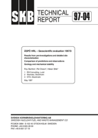 Äspö HRL - Geoscientific evaluation 1997/3. Results from pre-investigations and detailed site characterization. Comparison of predictions and observations. Geology and mechanical stability