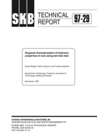 Regional characterization of hydraulic properties of rock using well test data