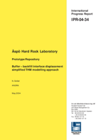 Prototype Repository. Buffer - backfill interface displacement simplified THM modelling approach