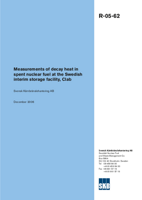 Measurements of decay heat in spent nuclear fuel at the Swedish interim storage facility, Clab