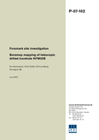 Boremap mapping of telscopic drilled borehole KFM02B. Forsmark site investigation