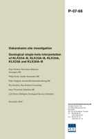 Geological single-hole interpretation of KLX22A-B, KLX23A-B, KLX24A, KLX25A and KLX26A-B. Oskarshamn site investigation