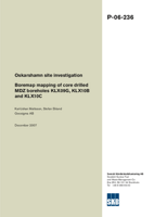 Boremap mapping of core drilled MDZ boreholes KLX09G, KLX10B and KLX10C. Oskarshamn site investigation