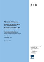 Förstudie Östhammar - Delprojekt jordarter, bergarter och deformationszoner. Kompletterande arbeten 1998