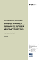 Interpretation of geophysical borehole data and compilation of petrophysical data from KSH03A (100-1,000 m), KSH03B, HAV09, HAV10 and KLX02 (200-1,000 m). Oskarshamn site investigation