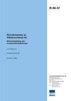 Översiktsstudie av Västernorrlands län. Markanvändning och transportförutsättningar