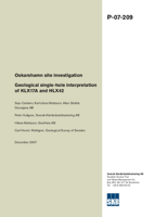 Geological single-hole interpretation of KLX17A and HLX42. Oskarshamn site investigation