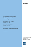 Rock mechanics Forsmark. Site descriptive modelling Forsmark stage 2.2