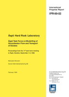 Äspö Hard Rock Laboratory - Äspö Task Force on Modelling of Groundwater Flow and Transport of Solutes. Proceedings from the 11th task force meeting at Äspö, Sweden, September 1-3, 1998