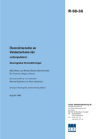 Översiktsstudie av Västerbottens län. Geologiska förutsättningar