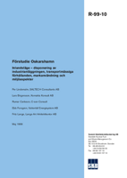 Förstudie Oskarshamn. Inlandsläge disponering av industrianläggningen, transportmässiga förhållanden, markanvändning och miljöaspekter