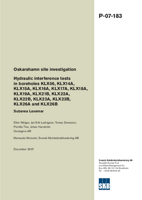 Hydraulic interference tests in boreholes KLX06, KLX14A, KLX15A, KLX16A, KLX17A, KLX18A, KLX19A, KLX21A, KLX22A, KLX22B, KLX23A, KLX23B, KLX26A and KLX26B. Subarea Laxemar. Oskarshamn site investigation