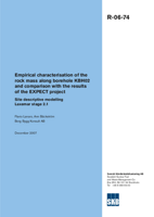 Empirical characterisation of the rock mass along borehole KBH02 and comparison with the results of the EXPECT project. Site descriptive modelling Laxemar stage 2.1