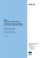 SR 97 - Alternative models project. Discrete fracture network modelling for performance assessment of Aberg