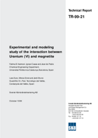 Experimental and modeling study of the interaction between Uranium (VI) and magnetite