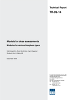 Models for dose assessments. Modules for various biosphere types