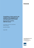 Compilation of data used for the analysis of the geological and hydrogeological DFN models. Site descriptive modelling. SDM-Site Laxemar