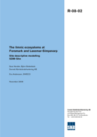 The limnic ecosystems at Forsmark and Laxemar-Simpevarp. Site descriptive modelling, SDM-Site