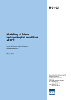 Modelling of future hydrogeological conditions at SFR