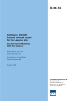 Geological discrete fracture network model for the Laxemar site. Site Descriptive Modelling SDM-Site Laxemar