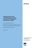 Hydrogeochemical and microbiological effects on fractures in the Excavation Damaged Zone (EDZ)