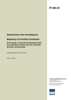 Mapping of borehole breakouts. Processing of acoustical televiewer data from KAV04A, KLX10, KLX11A, KLX12A, KLX15A, and KLX18A. Oskarshamn site investigation