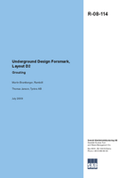 Underground Design Forsmark, Layout D2. Grouting. Updated 2019-10