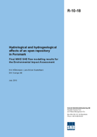 Hydrological and hydrogeological effects of an open repository in Forsmark. Final MIKE SHE flow modelling results for the Environmental Impact Assessment