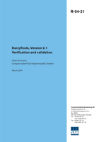 DarcyTools, Version 2.1. Verification and validation