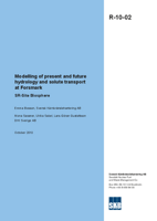 Modelling of present and future hydrology and solute transport at Forsmark. SR-Site Biosphere. Updated 2013-01